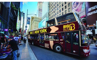 Big Bus-tour door New York